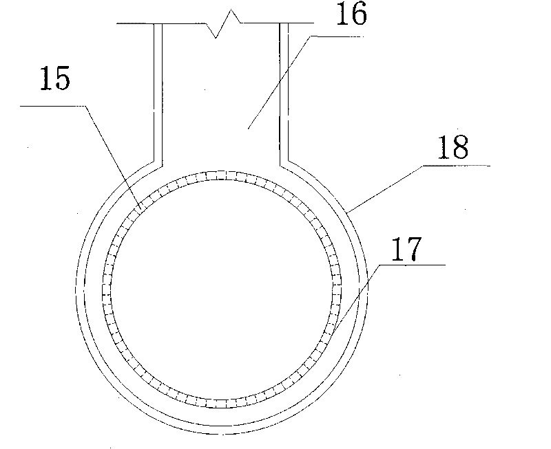Method for autothermal thermophilic aerobic digestion of sludge and device thereof