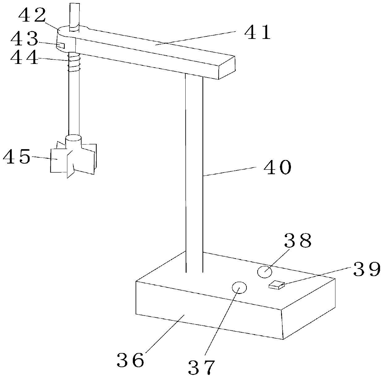 Rock creep triaxial test system and method capable of continuously acting in water environment