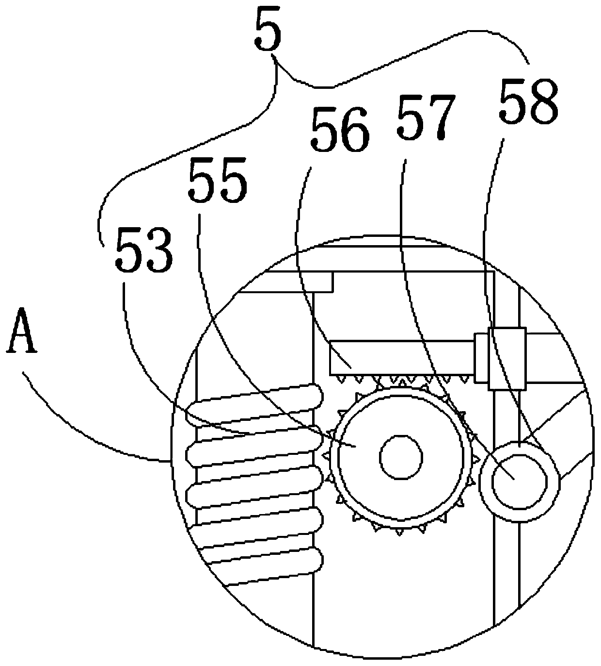 Reflective condensation structure of illuminating lamp