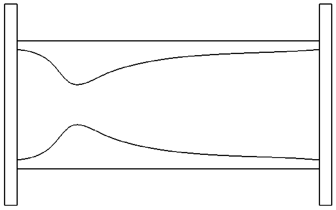 Temperature control wind tunnel device based on quartz lamp heating and test method thereof