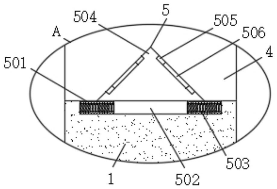 Assembly type inclined supporting joint steel frame structure