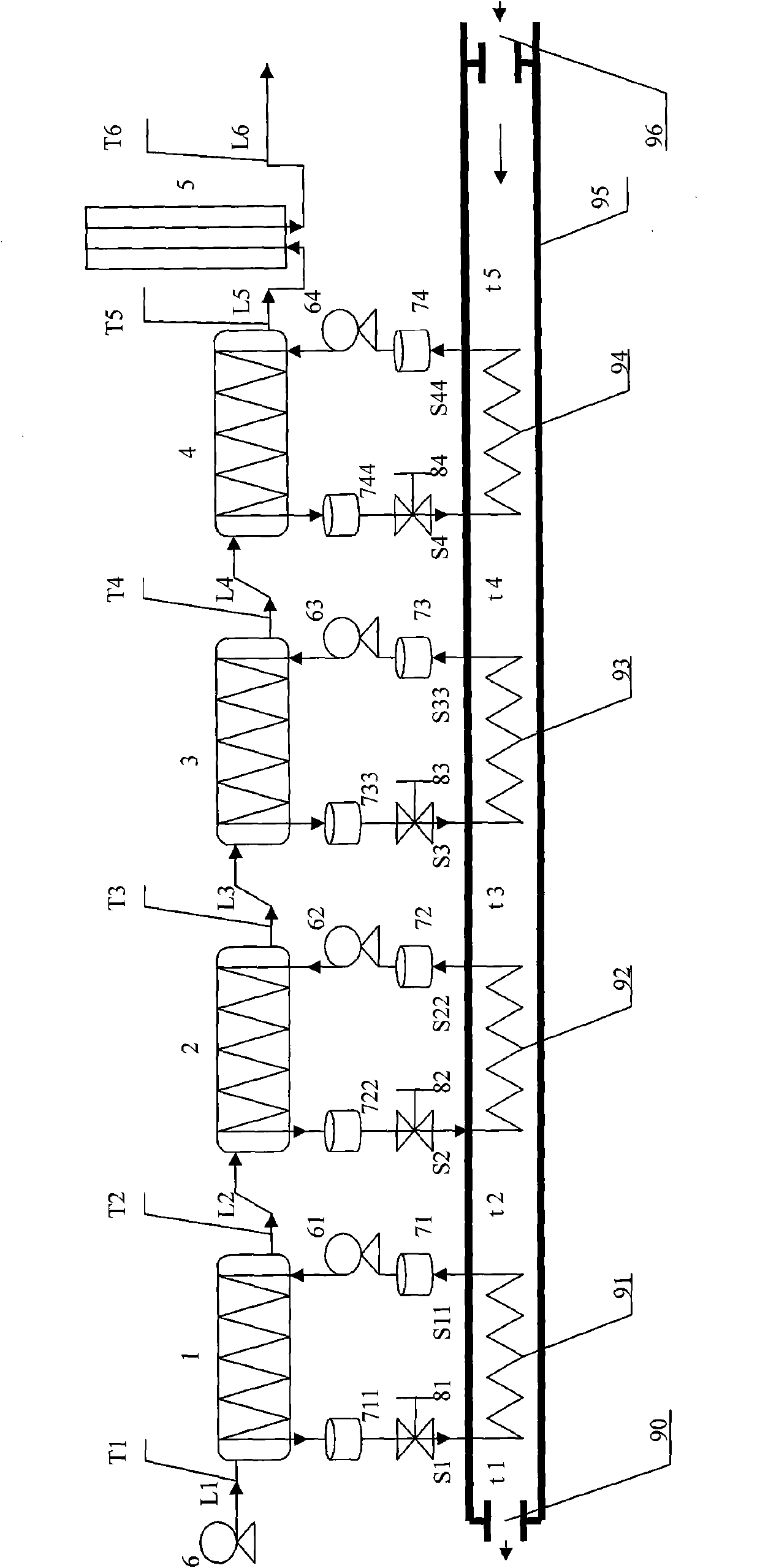 Low-temperature air generator and low-temperature tunnel or low-temperature processing apparatus formed thereby