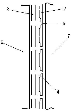 Self-adaptive door and window pasting type sealing strip