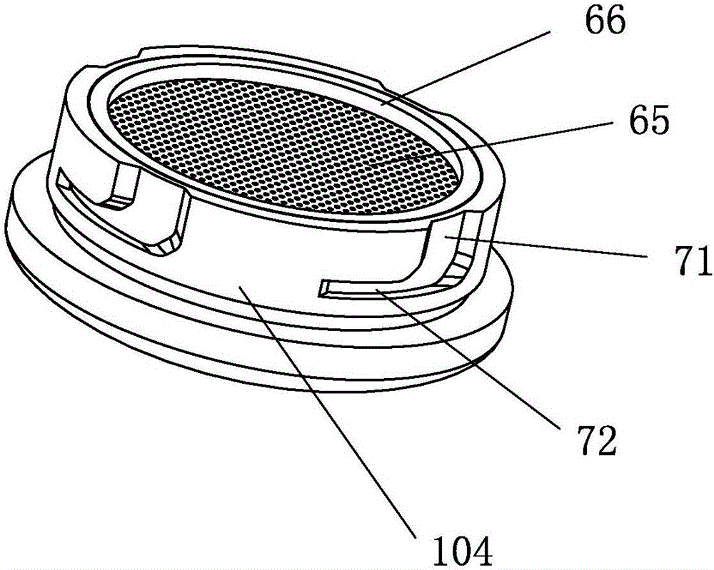 Anti-scaling multi-membrane filtration compound filter element and filtering faucet