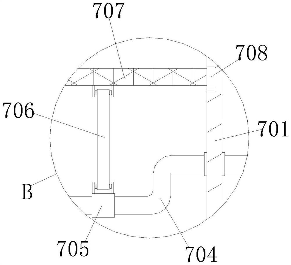 Secondary processing device for cross-linked polypropylene foaming sheet