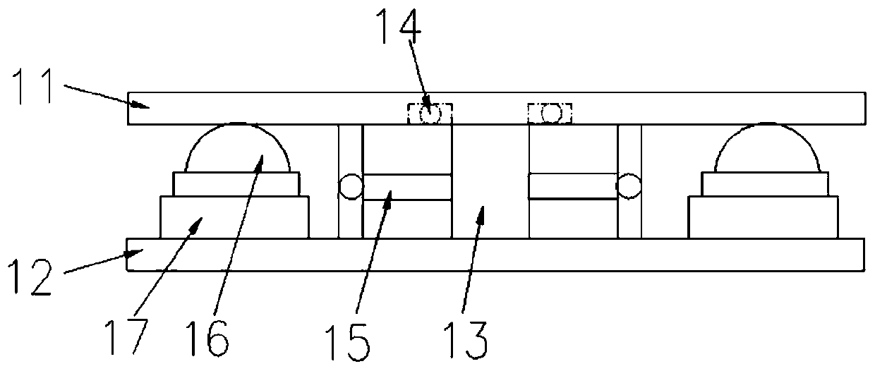 Transfer fixing device for mattress production