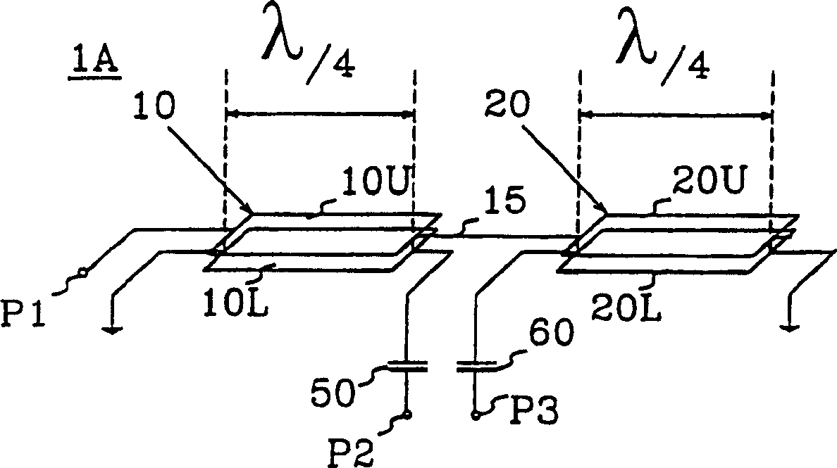 Balance to unbalance converting circuit