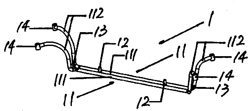 Four-wheel surfing type sliding plate