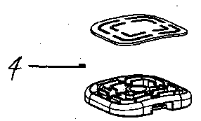 Four-wheel surfing type sliding plate