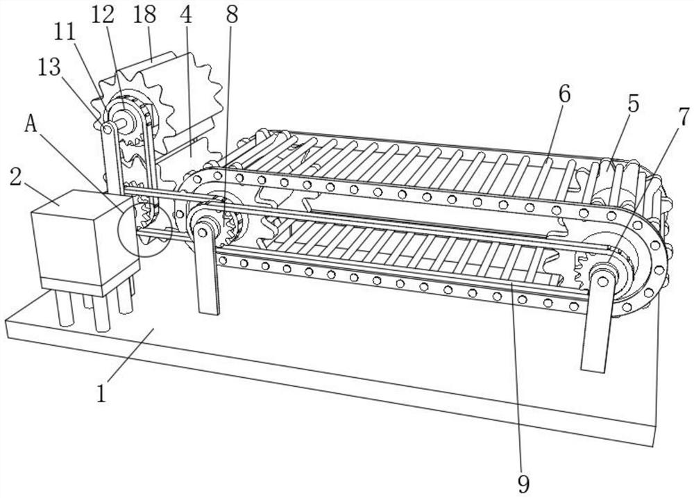 Manufacturing process and manufacturing equipment of environment-friendly corrugated carton