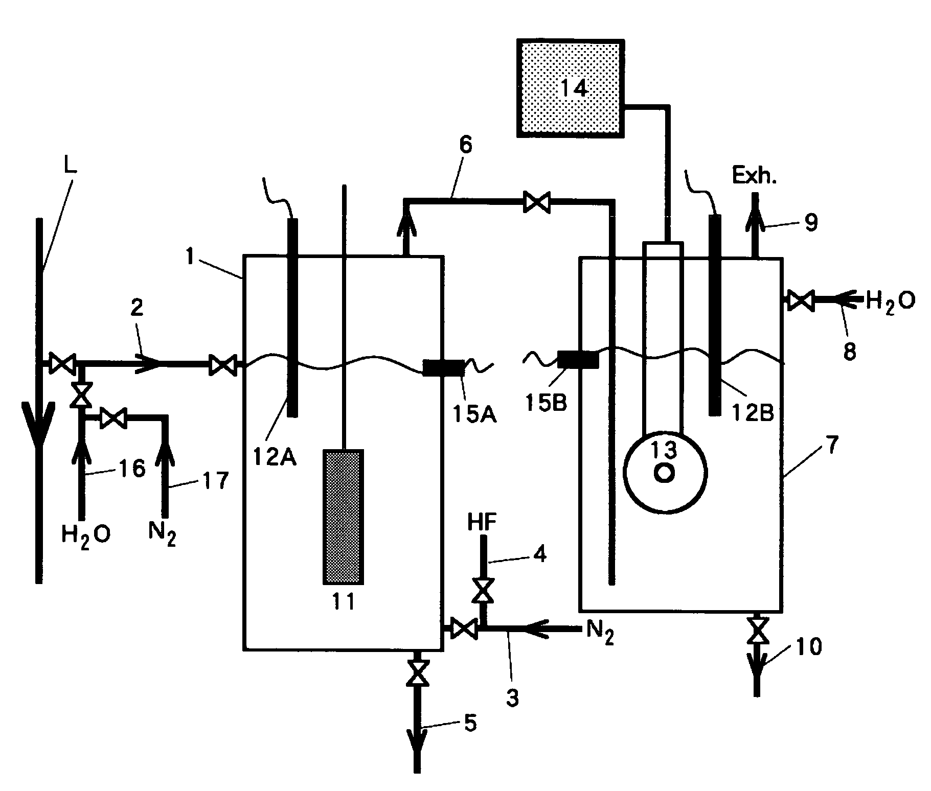 Equipment and method for measuring silicon concentration in phosphoric acid solution