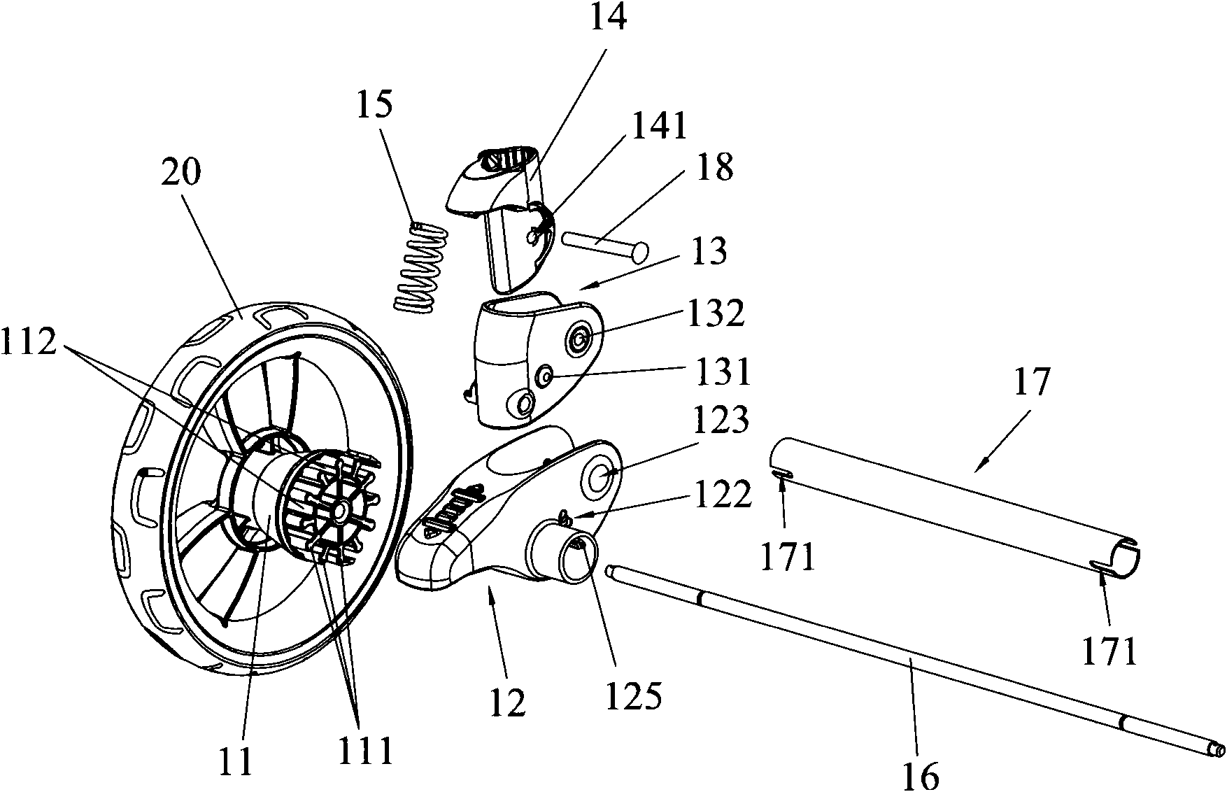 Baby carriage and braking mechanism thereof