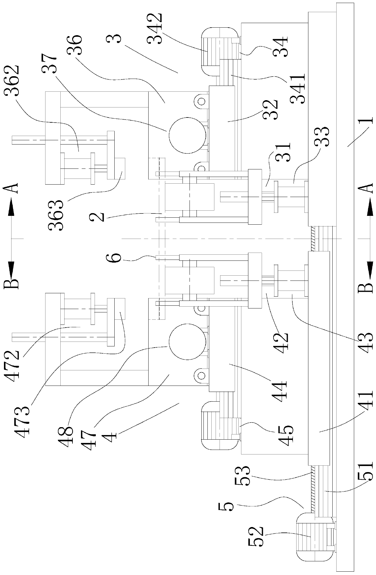 Glue drying device for spliced wood frame