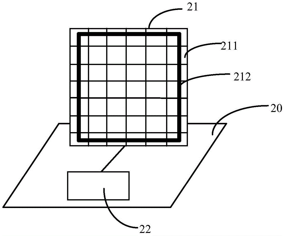 Light source simulation device, light source testing system and testing method