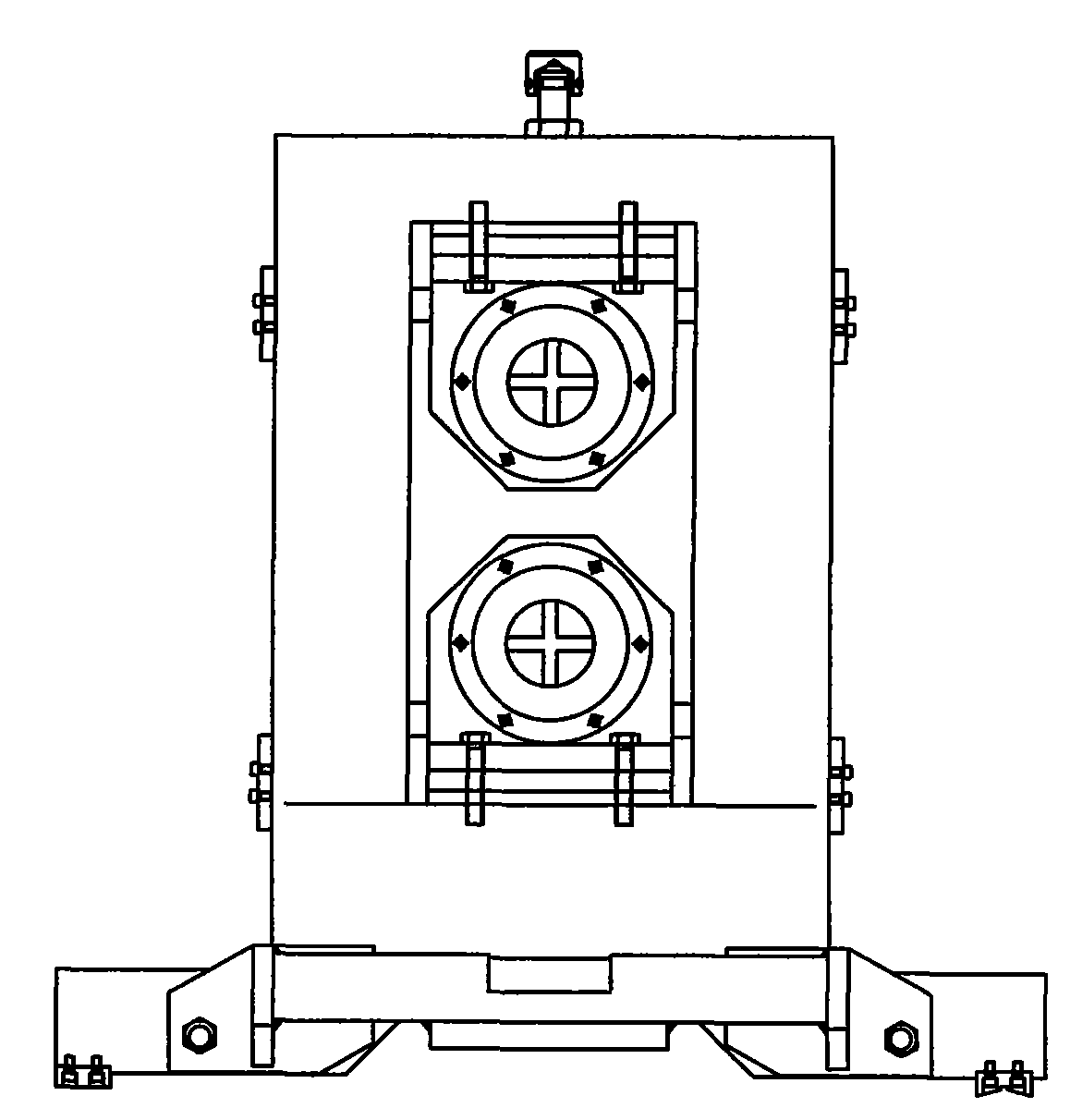 Failure null transition device for hot-rolling finishing mill