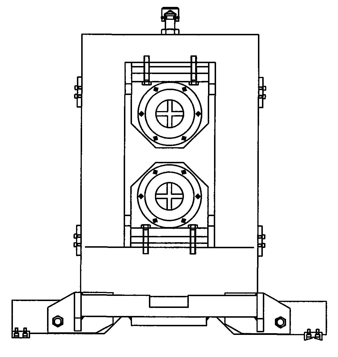 Failure null transition device for hot-rolling finishing mill