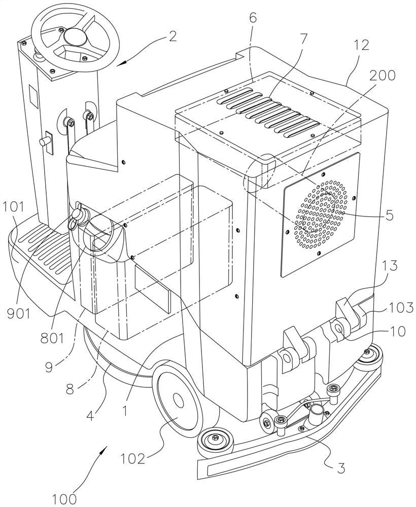 Movable disinfection and sterilization vehicle