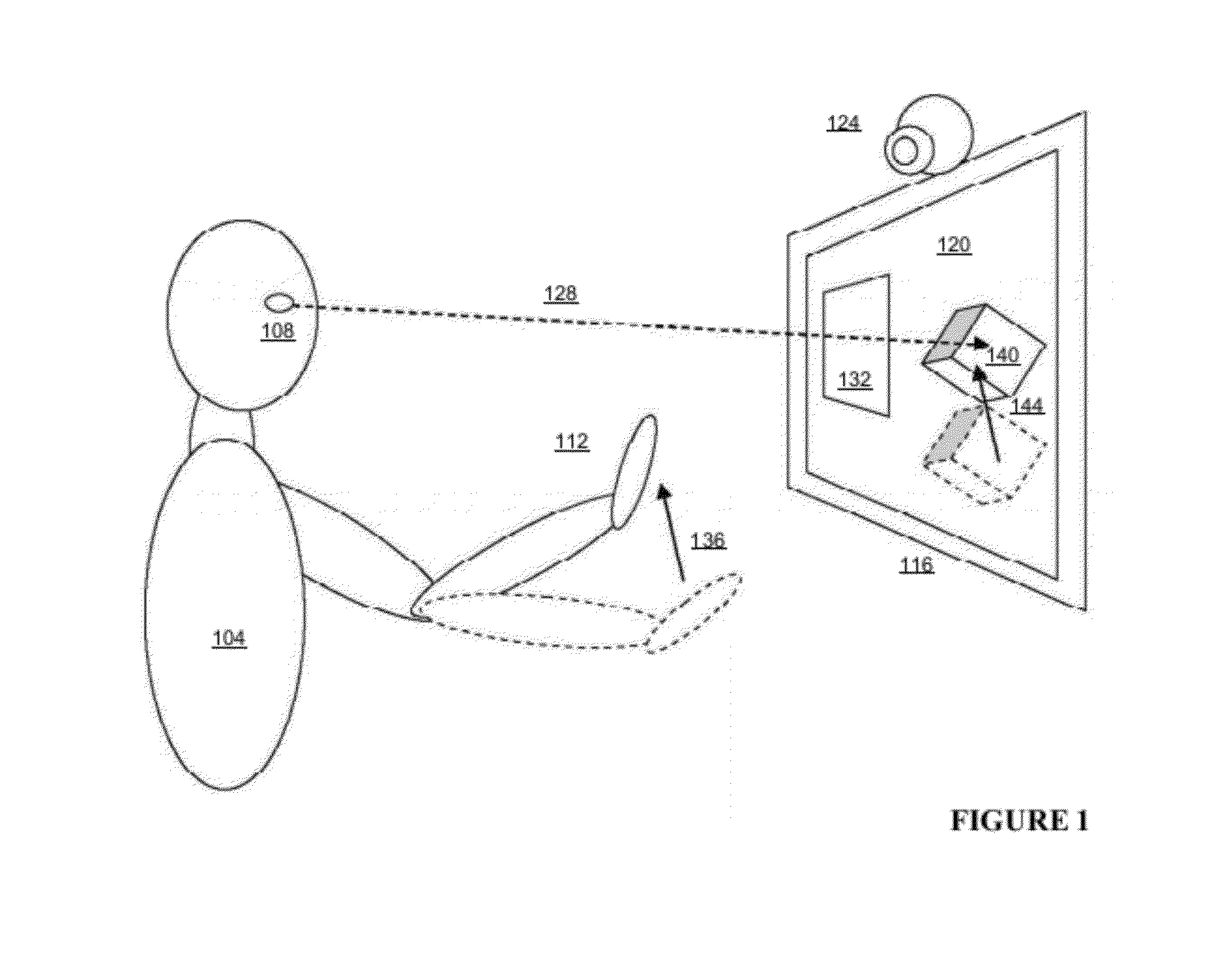 Systems and methods for providing feedback by tracking user gaze and gestures