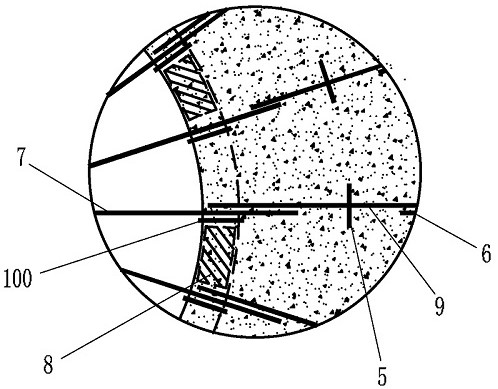 Socket and spigot joint type connecting structure based on T-shaped groove and construction method thereof