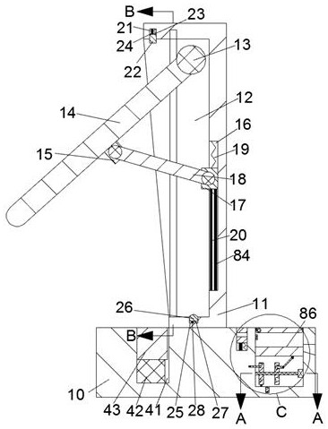 Photovoltaic panel capable of automatically removing snow according to snowfall