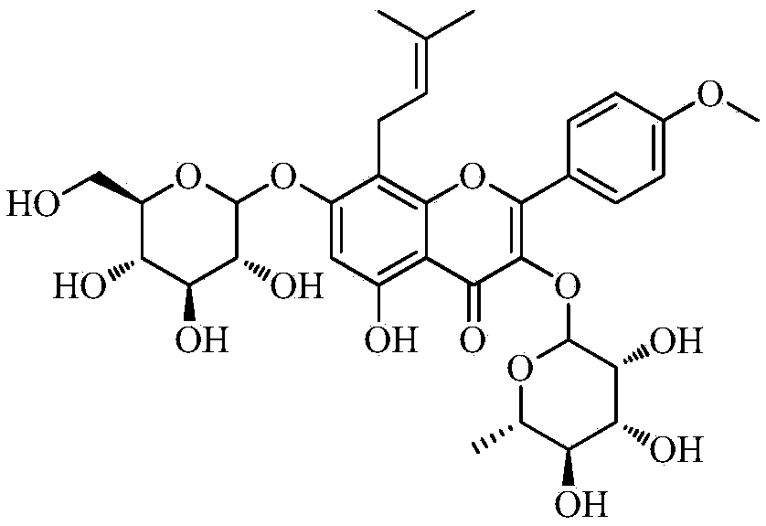 Icariin derivatives and their preparation methods and uses