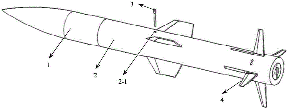 Device for control surface unfolding wind tunnel test of free flight model