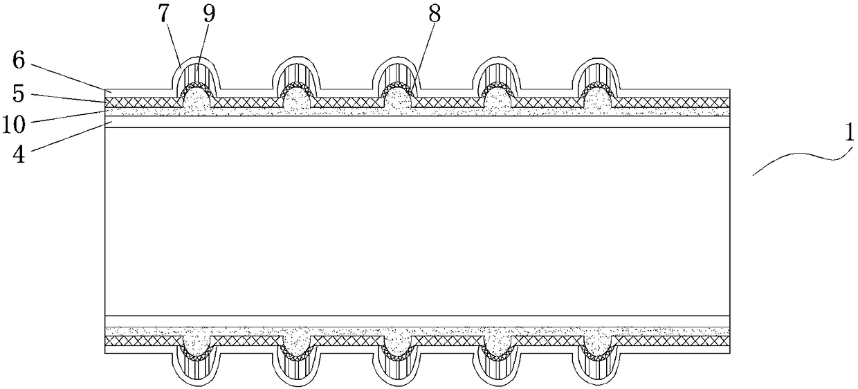 Corrugated pipe and assembling method