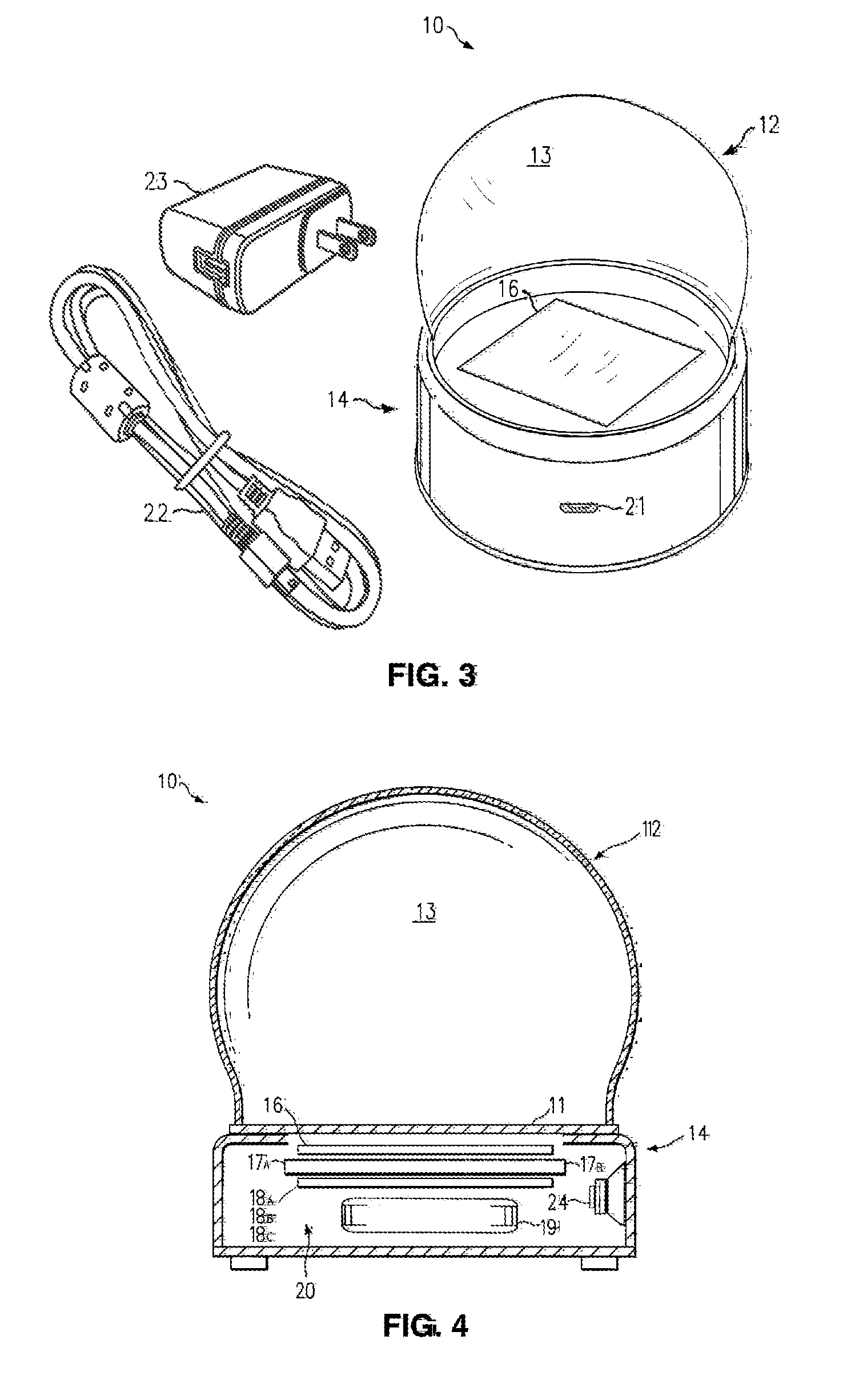 Apparatus for Electronic Presentation of Time-Varying Digital Imagery With or Without Accompanying Audio Under a Transparent or Translucent Form in Response to Sensor Data