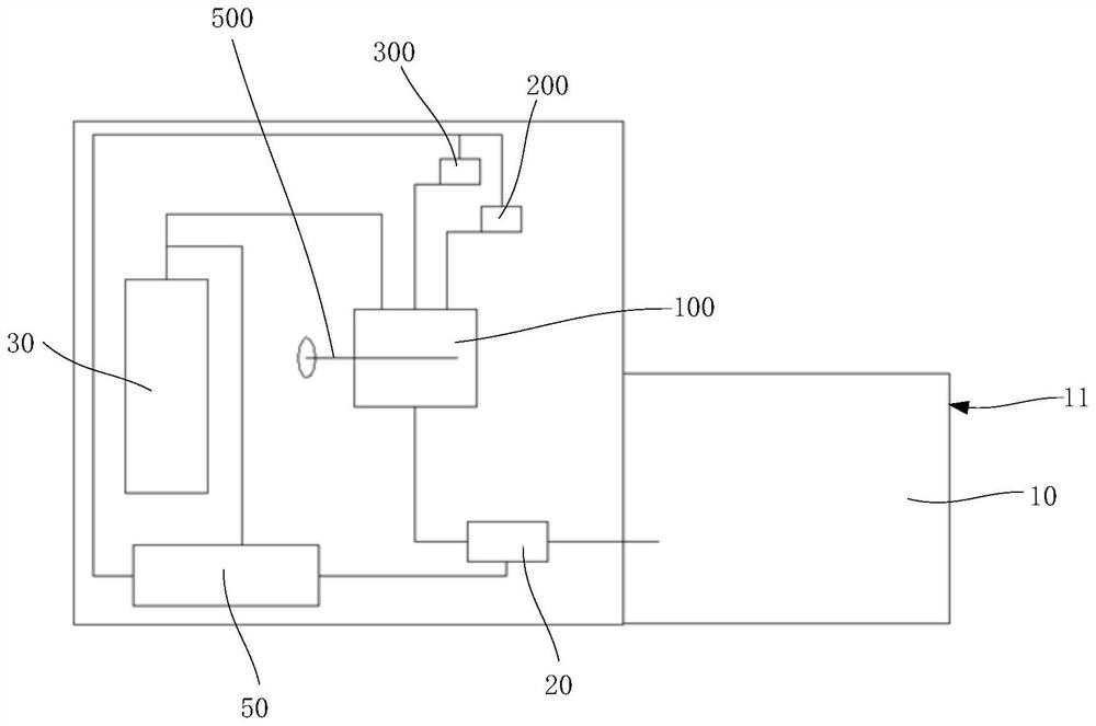 Medical ice slurry preparation device and medical ice slurry preparation and storage system