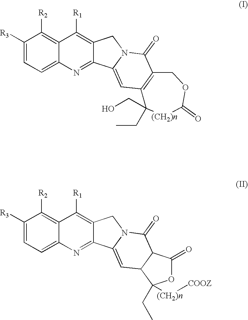 Camptothecins with a modified lactone ring