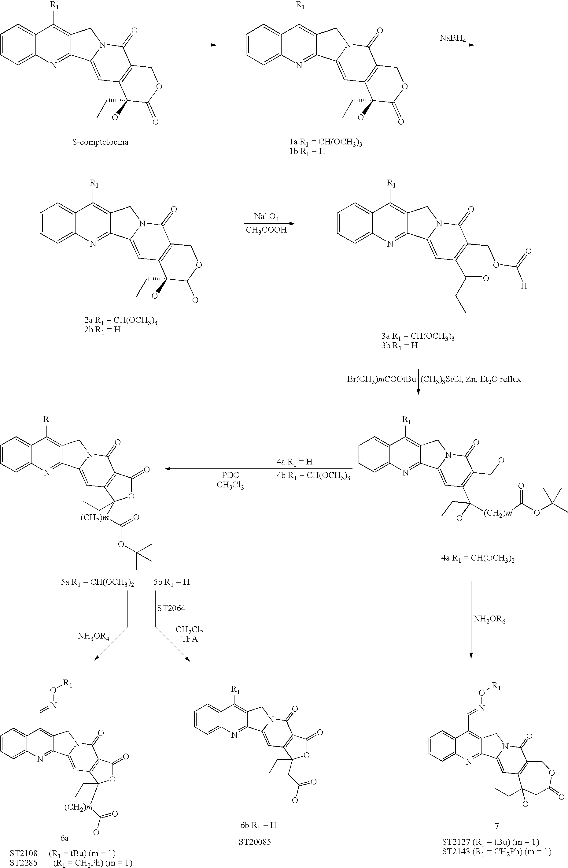 Camptothecins with a modified lactone ring