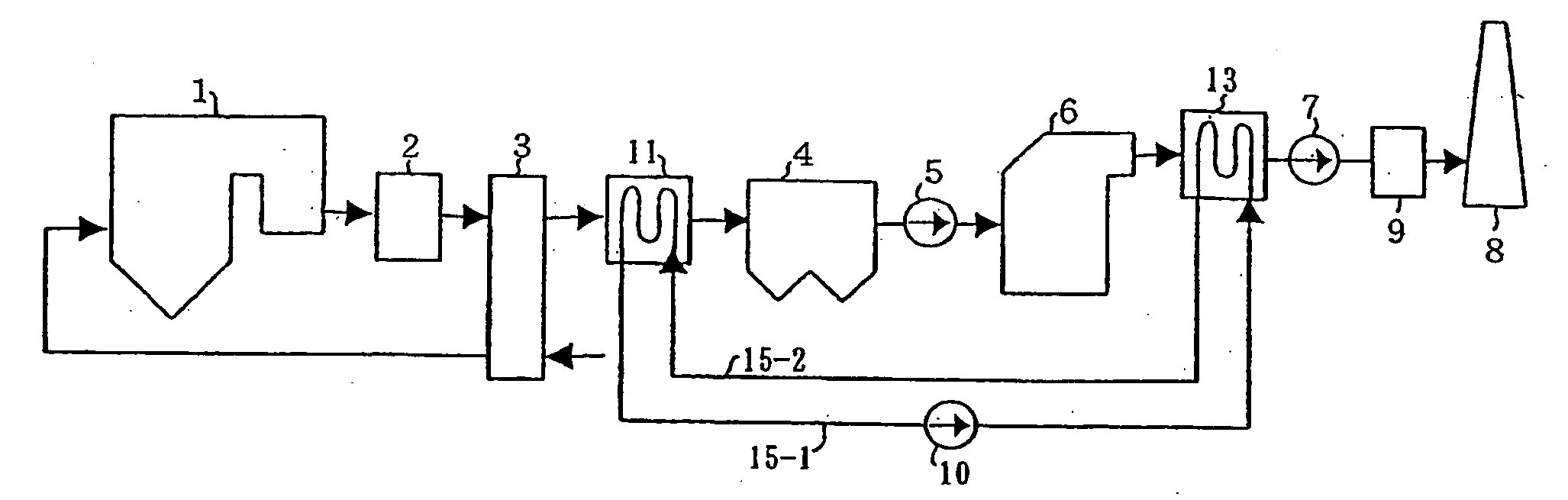 Exhaust smoke-processing system