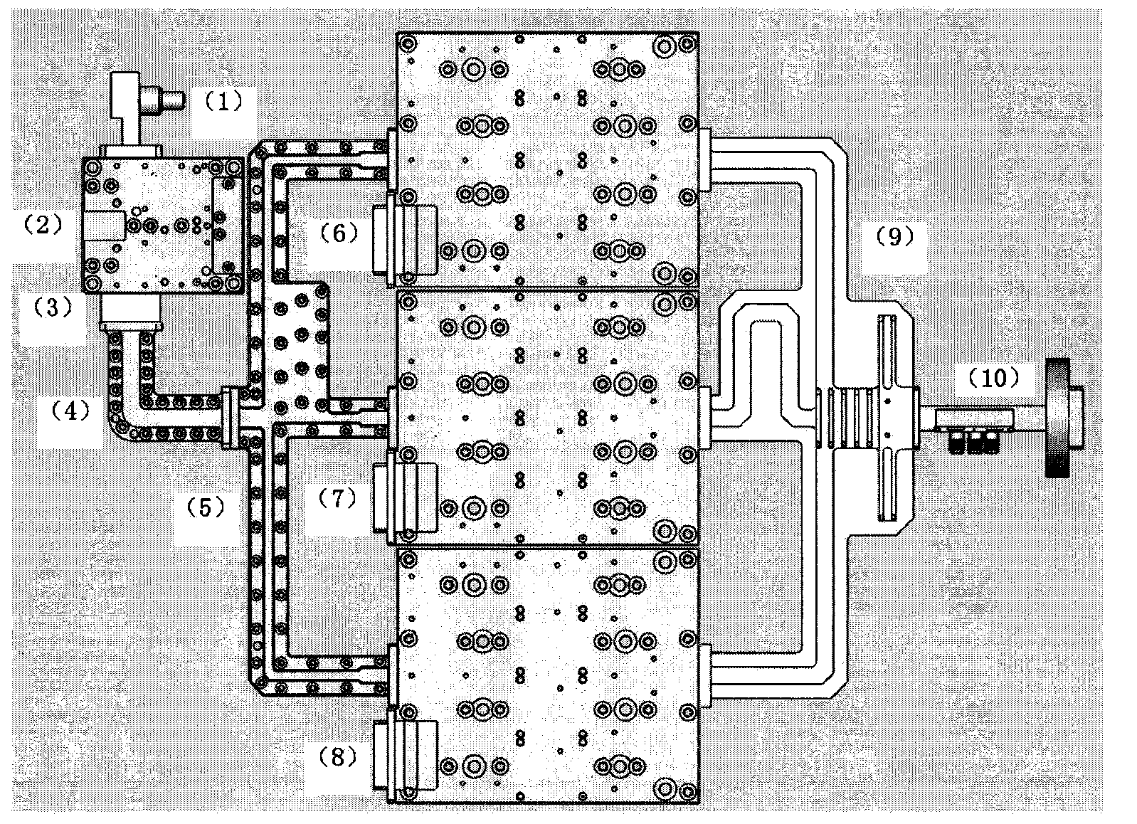 Ka frequency-band solid-state power amplifier