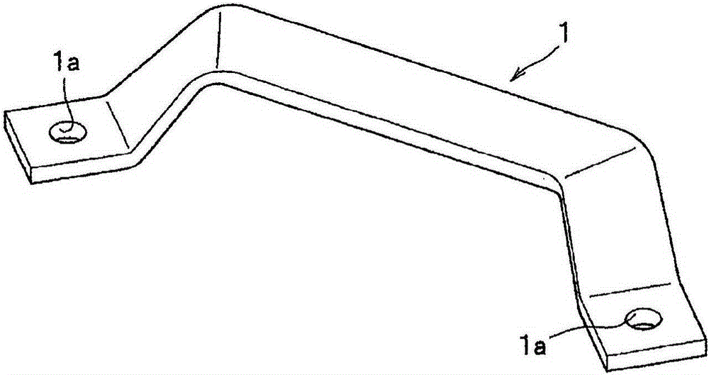 Electrically conductive aluminum alloy plate and method for manufacturing same