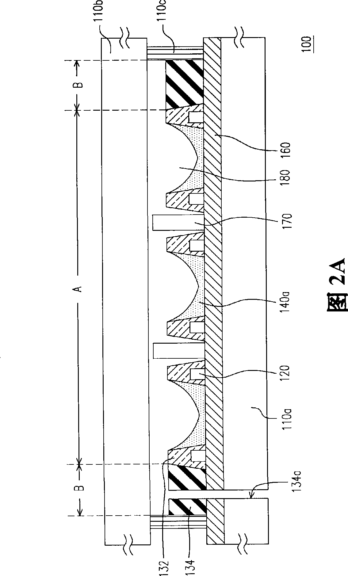 Plasma flat light source structure and LCD device