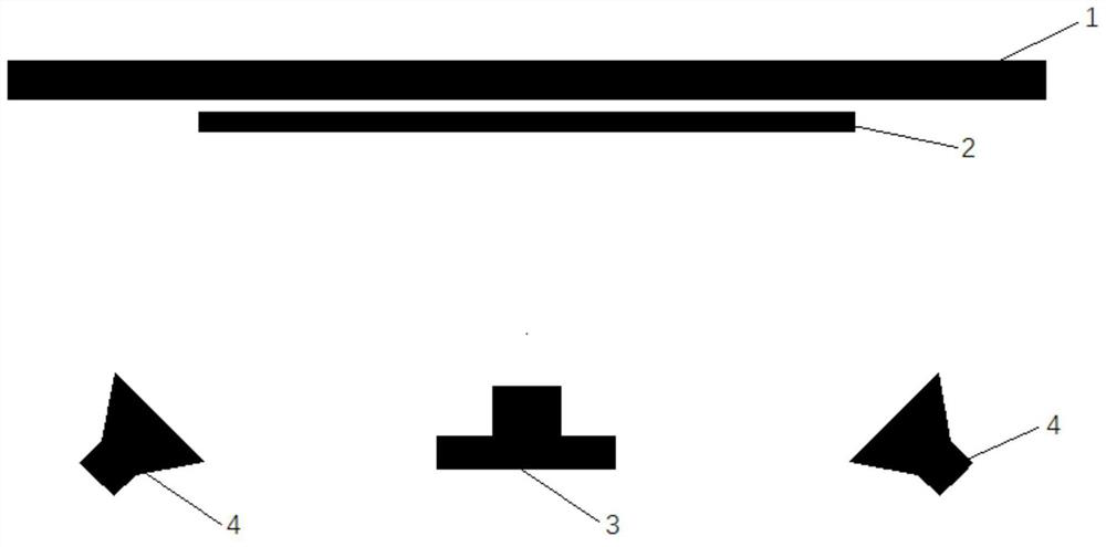 A device and method for testing the resolution of a wide-angle lens