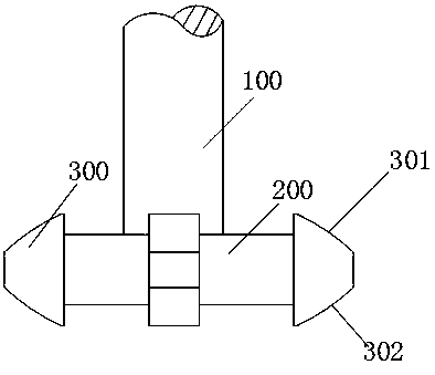 Profiling cutter and method used for inner-tooth-line gear processing