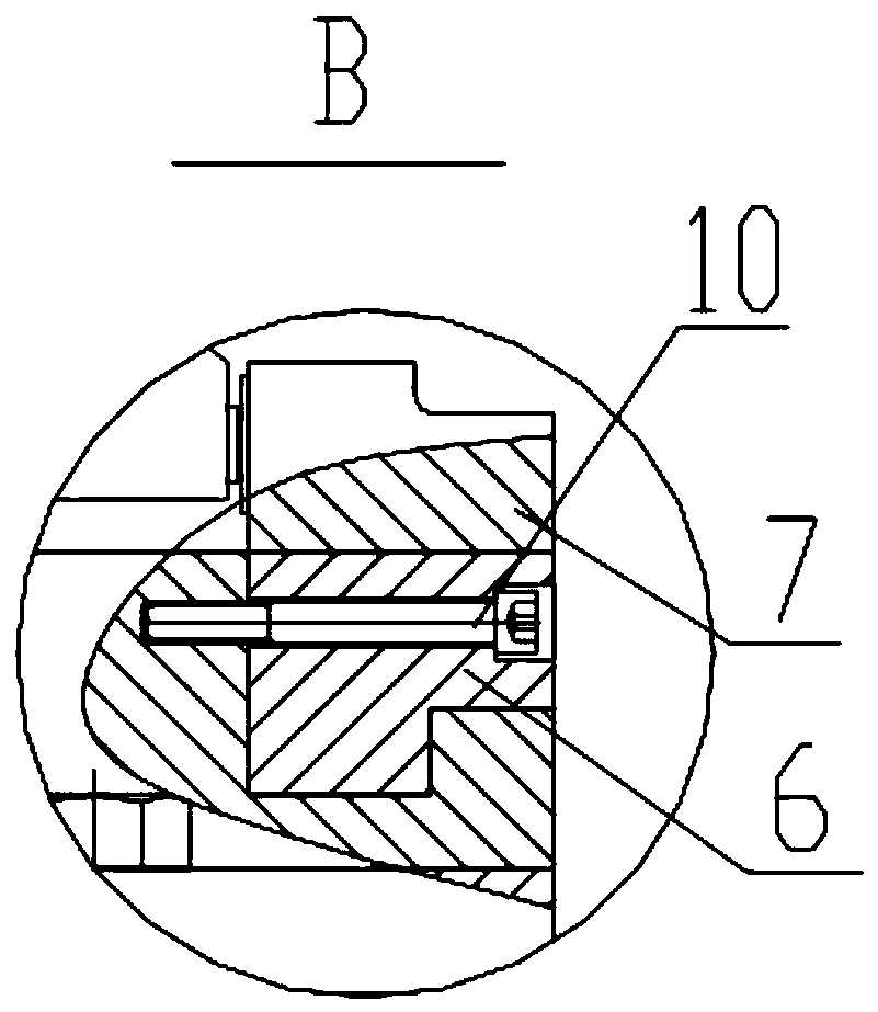 Isolation bearing capable of replacing limiting device