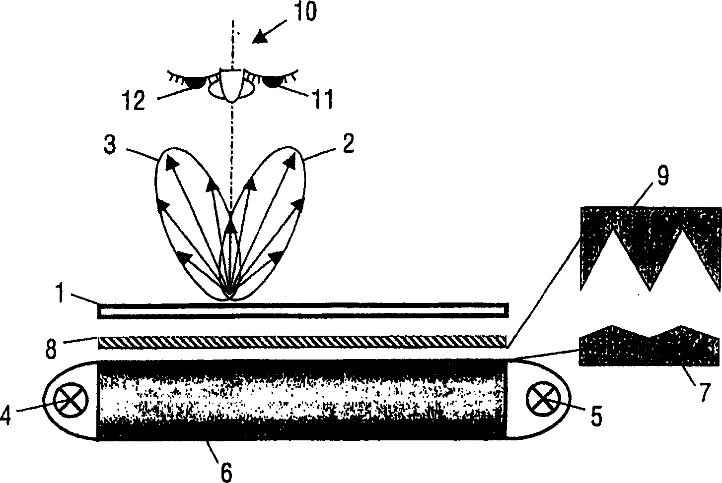 Display device and method of displaying data thereon