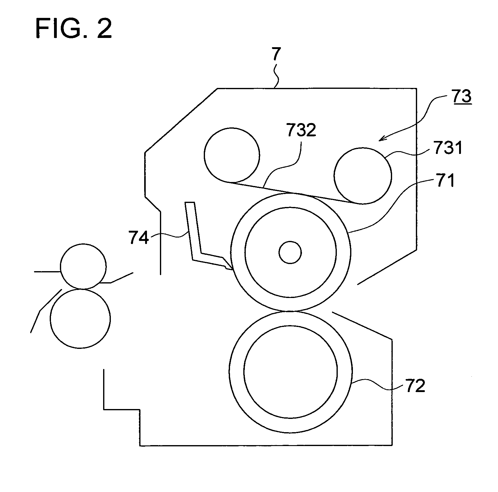 Fixing device and image forming apparatus with horizontally moving separating claw