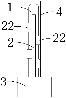 A kind of rolling needle and using method thereof