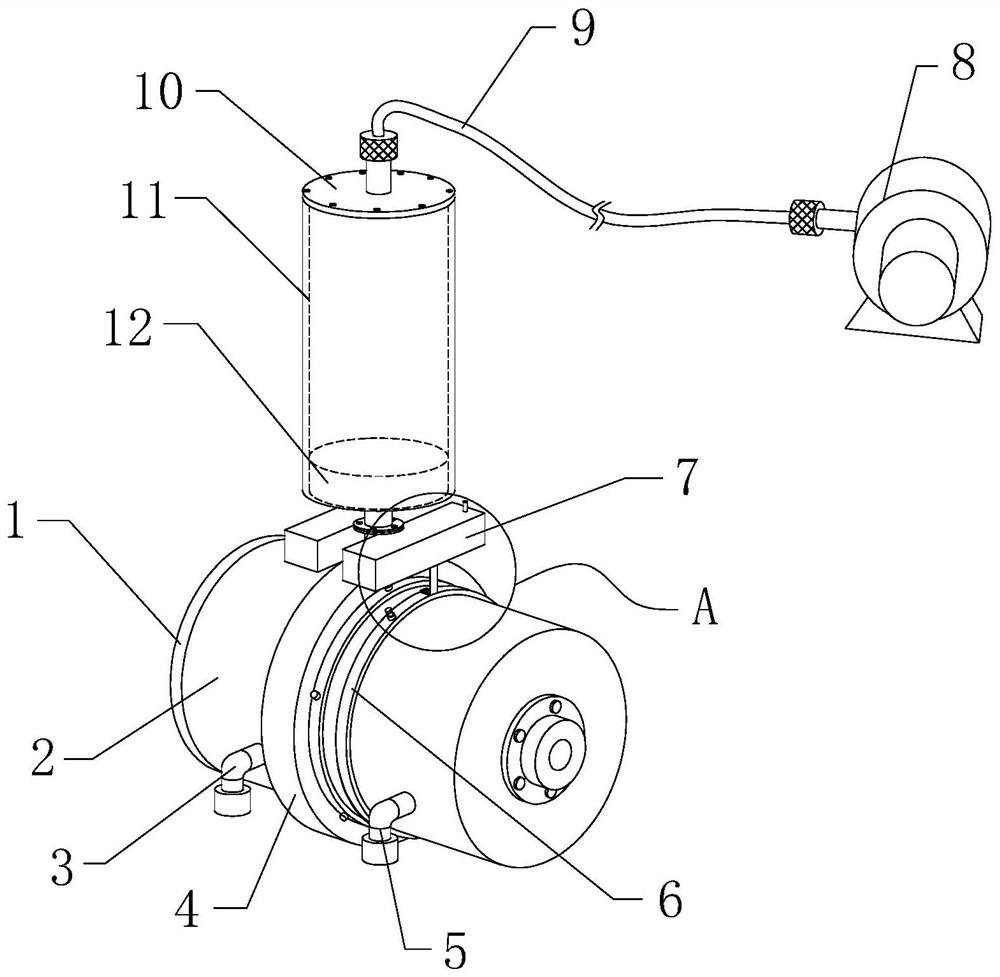 Anti-condensation device for laser