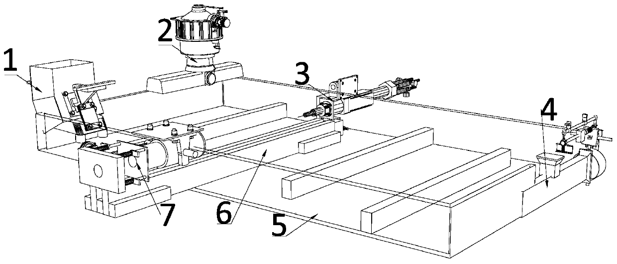 Baffling device and method for treating return water in chlorohydrocarbon-containing sewage