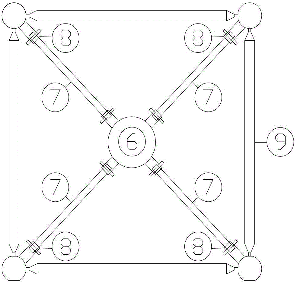 Construction method for integrally jacking and slipping net frame