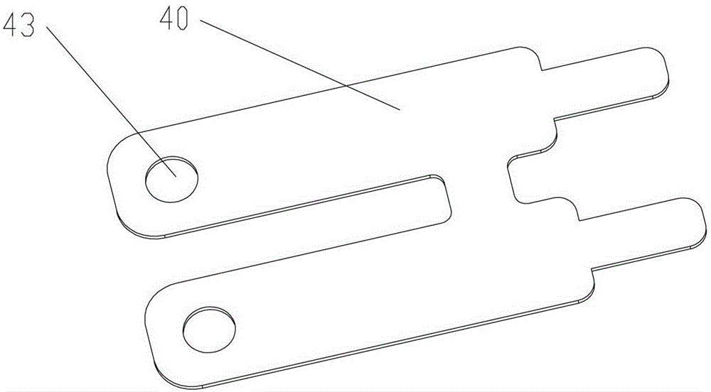 Linkage composite brake structure of switch, switch and electric tool