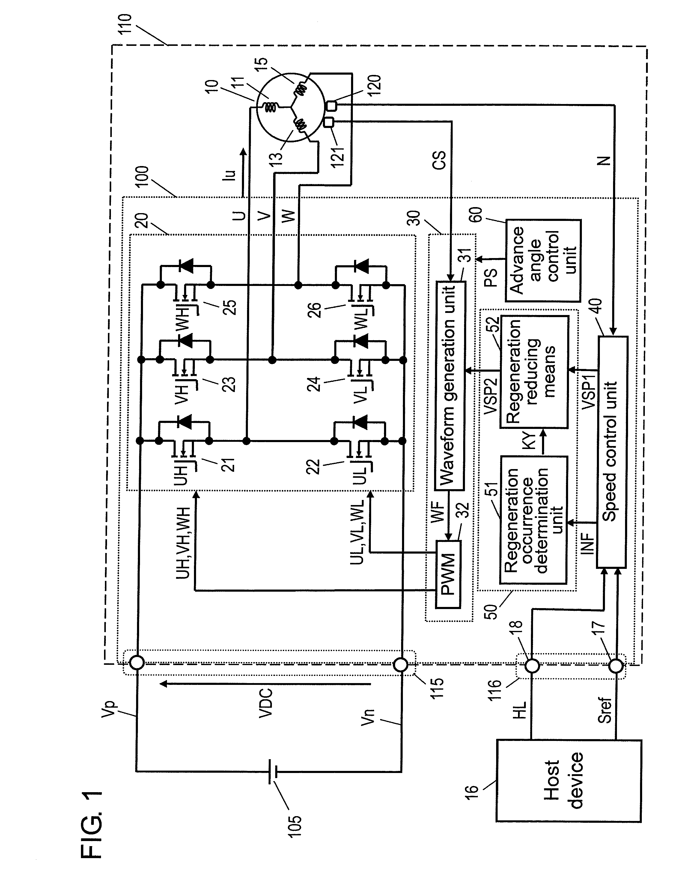 Motor driving device, motor device, and integrated circuit device