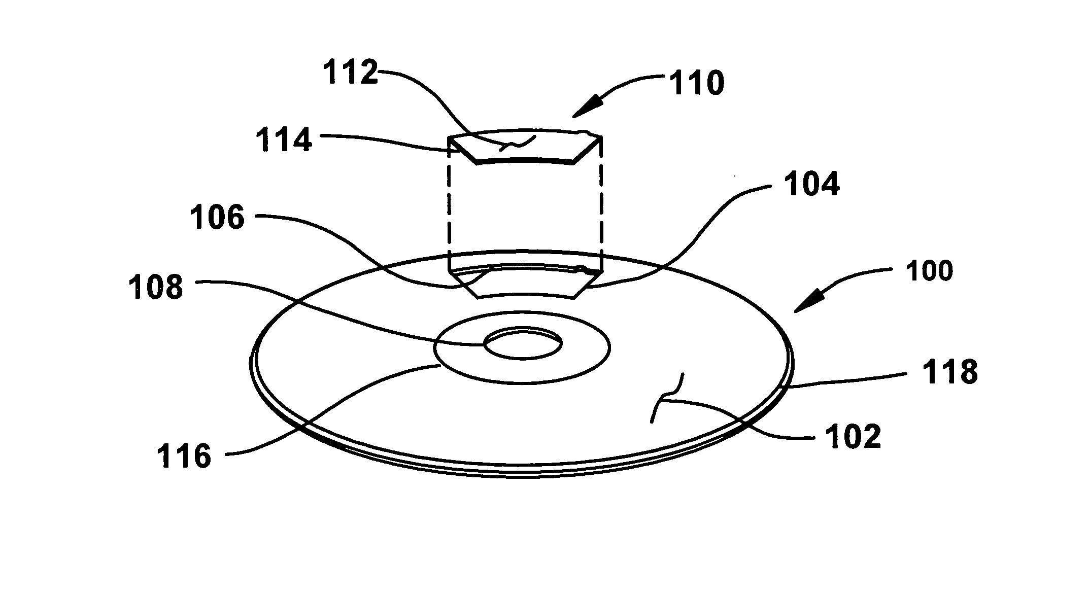 Apparatus and method for storing digital data