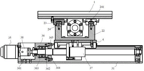 Numerical control two-axis workbench control system