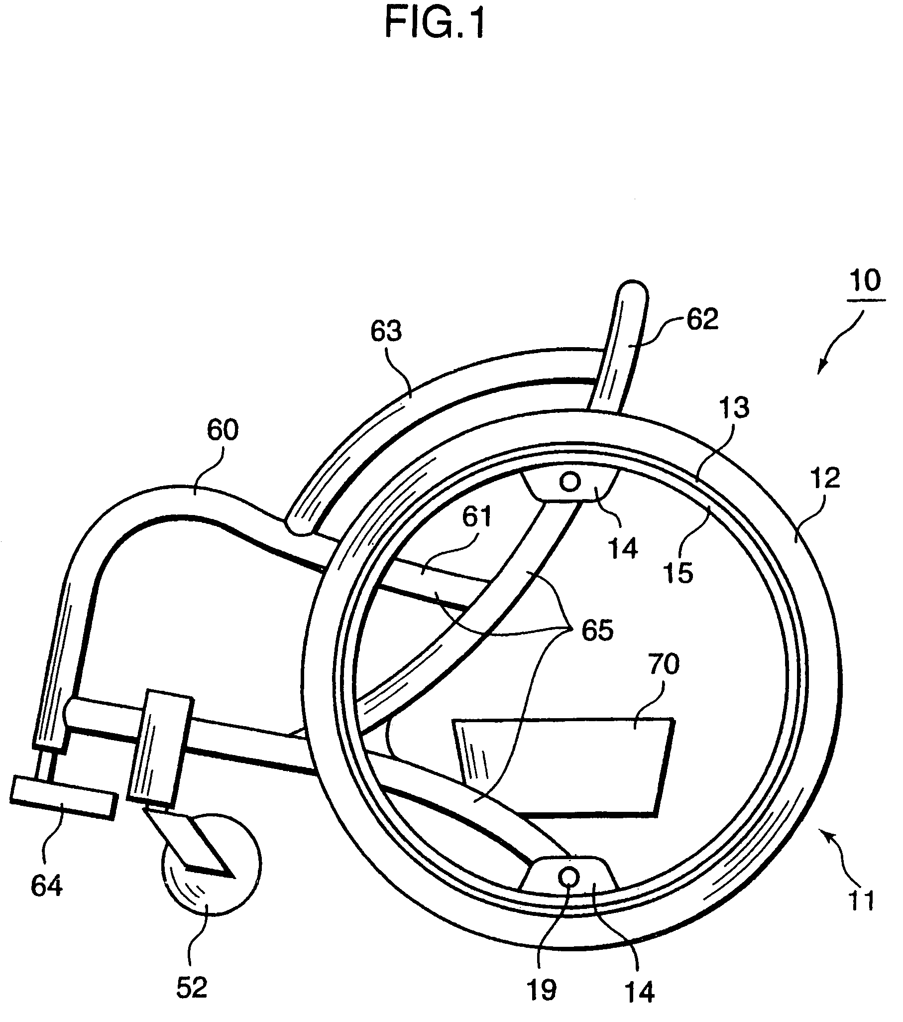 Wheelchair, wheel for wheelchair, and method of producing wheel for wheelchair