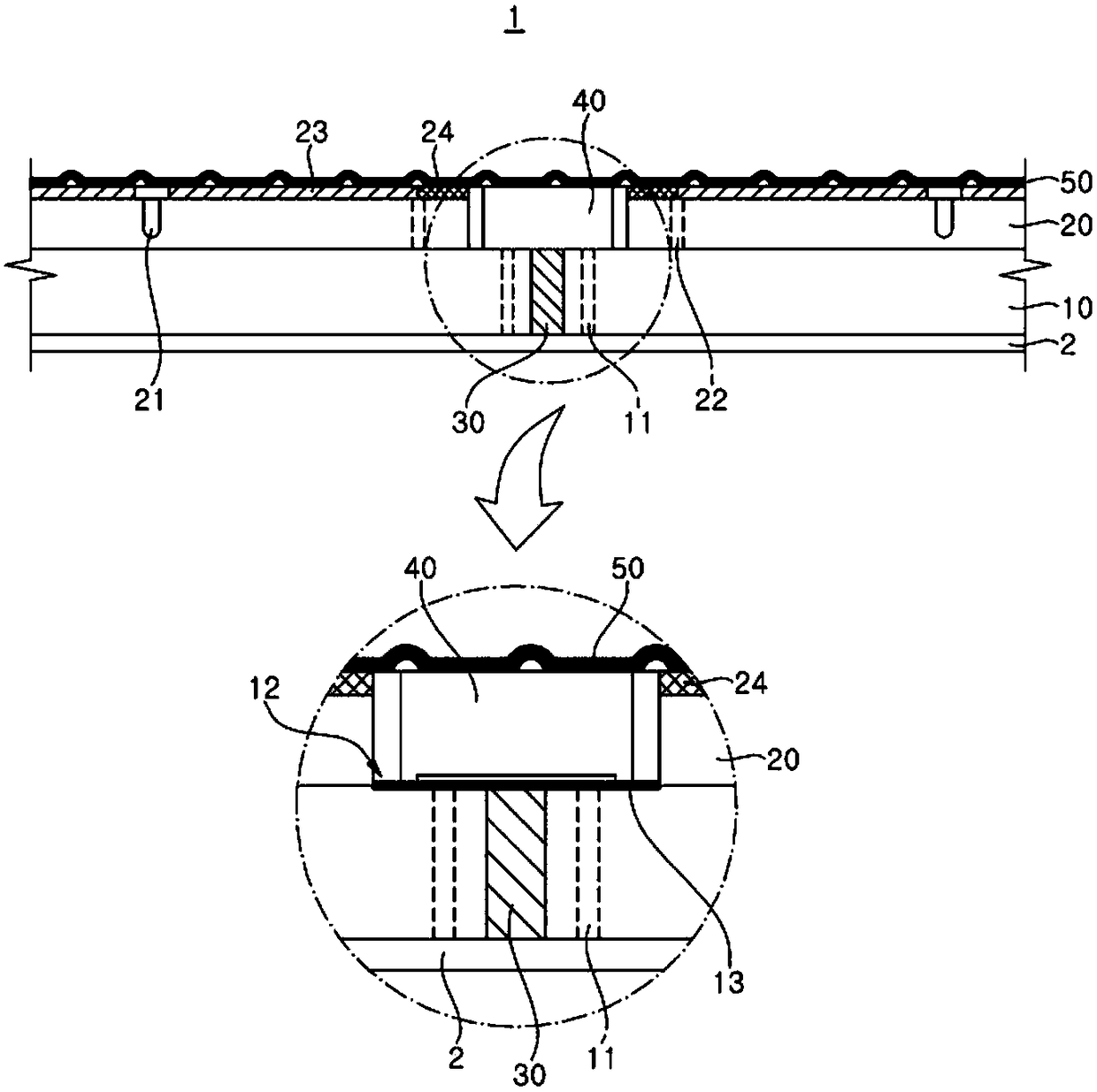 Automatic welding system for corrugated membrane sheet of membrane type liquefied-gas cargo hold, structure for guiding and fixing automatic welding apparatus for corrugated membrane sheet of membrane type liquefied-gas cargo hold, and structure for guiding automatic welding apparatus for corrugated membrane sheet of membrane type liquefied-gas cargo hold
